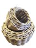 Image sur Round basket set of 2 ( low ) PROMO (last items)