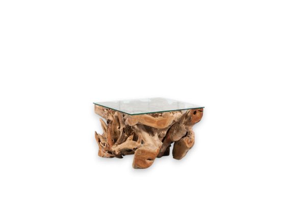 Image sur square erosion coffee table / Glass